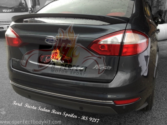 Ford Fiesta Sedan 2013 Rear Spoiler 