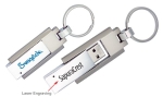 USB005 Metal USB Thumb Drive with Key Holder 4GB USB IT Product