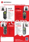 Walkie-Talkie TLKR T7 & TLKR T8 MOTOROLA WALKIE-TALKIE