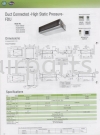 Duct Connected High Static Pressure FDU Mitsubishi Heavy Duty - VRF Inverter Air - Cond Products