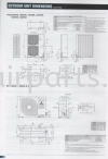 Outdoor Unit Dimensions (unit : mm) Mitsubishi Heavy Duty - Unitarg Residencial Product Air - Cond Products