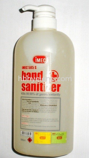 New Product - IMEC 585S Hand Sanitiser   ,packing (800ml x 6bottle/ctn)