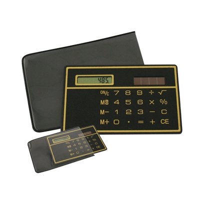 CLT004 Super Slim Calculator with Pouch