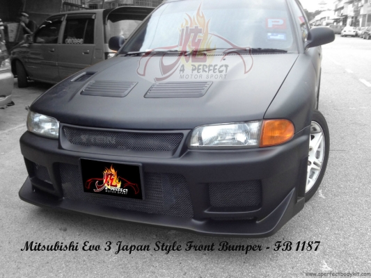 Mitsubishi Evo 3 Japan Style Front Bumper 