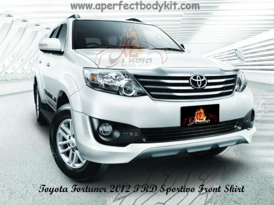 Toyota Fortuner 2012 TRD Sportivo Front Skirt 