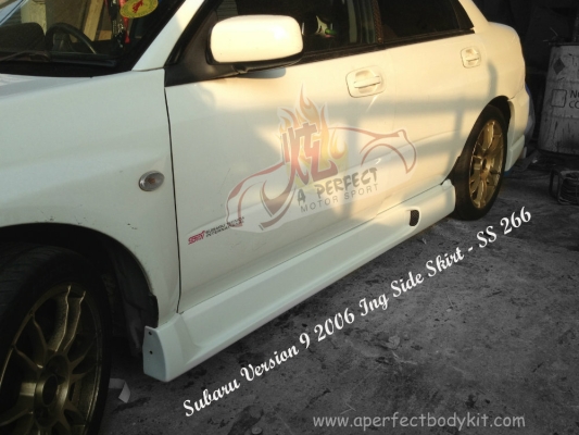 Subaru Version 9 2006 Ing Side Skirt 