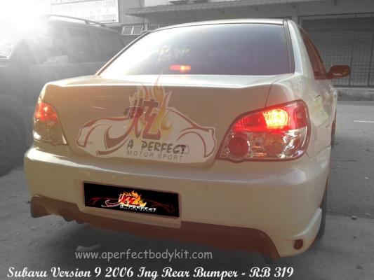 Subaru Version 9 2006 Ing Rear Bumper 