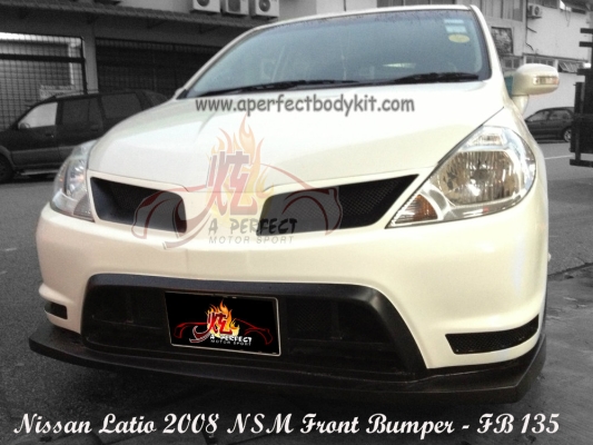 Nissan Latio 2008 NSM Front Bumper 