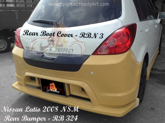 Nissan Latio 2008 NSM Rear Boot & Rear Bumper 