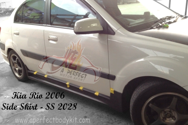 Kia Rio 2006 Side Skirt 