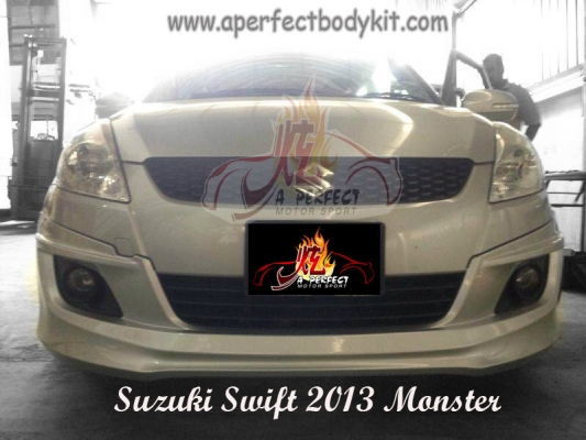 Suzuki Swift 2013 Monster Front Skirt