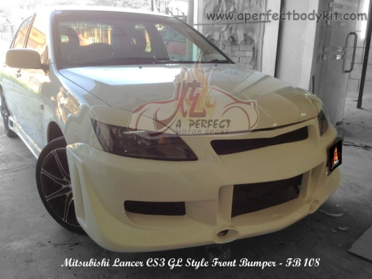 Mitsubishi Lancer CS3 GL Style Front Bumper 