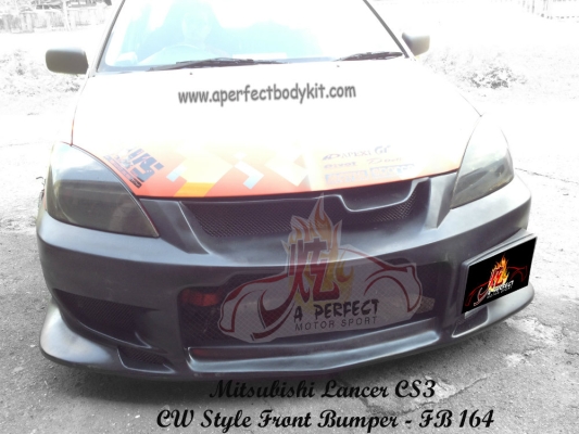 Mitsubishi Lancer CS3 CW Style Front Bumper 