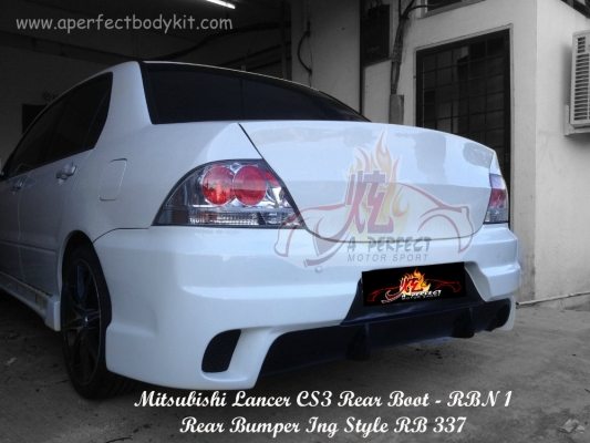 Mitsubishi Lancer CS3 Ing Style Rear Bumper 