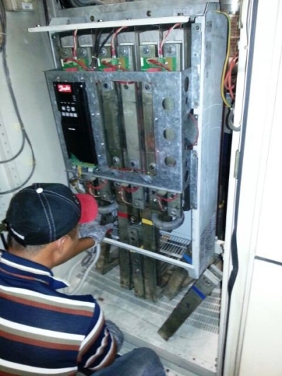 DANFOSS MOTOR SOFT STARTER MCD 3000 MCD3000 800KW REPAIR JAKARTA INDONESIA 