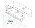 EBELCO Door Bracket ( EM1200-U1 Bracket ) Door Bracket Door Access System