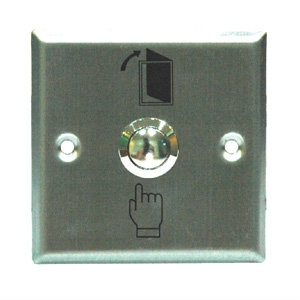 EBELCO Stainless Steel Exit Push Button ( DEB-33SS )