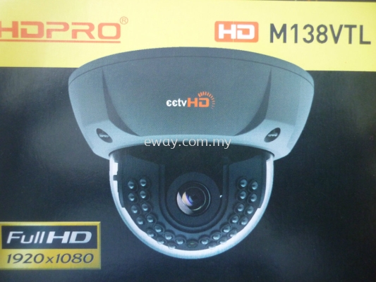 FULL HD CCTV Vandal Proof, True Day/Night Indoor Dome Camera