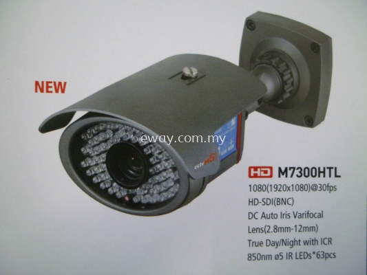 FULL HD CCTV Auto Iris Varifocal Lens Weatherproof CCD Camera