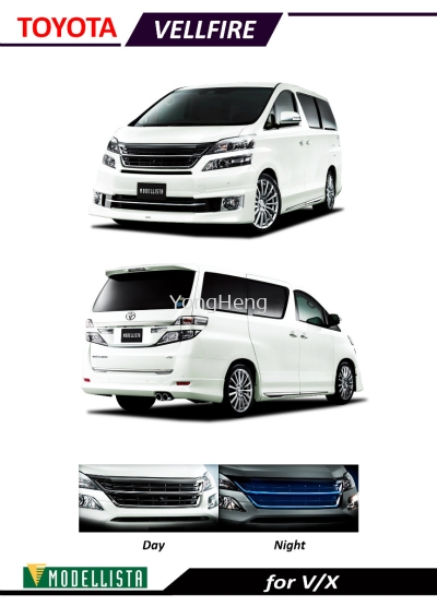 Toyota Vellfire 2012 Modellista for V / X