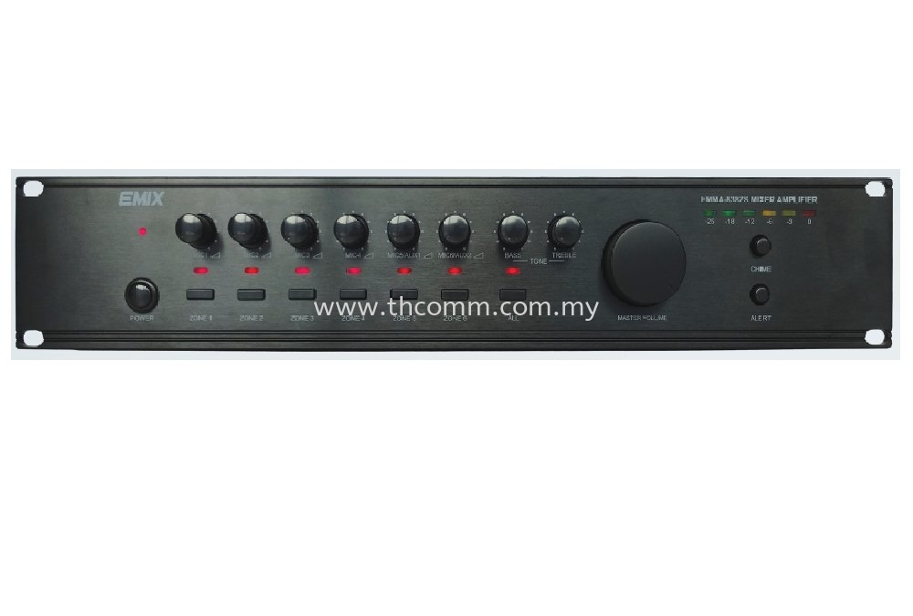 Emix EMMA-8000 Serier Zone Mixer Amplifier Emix Sound System 马来西亚 Johor ...