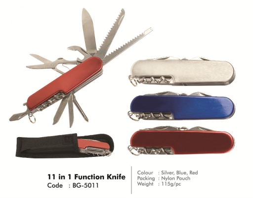 11 IN 1 FUNCTION KNIFE BG-5011