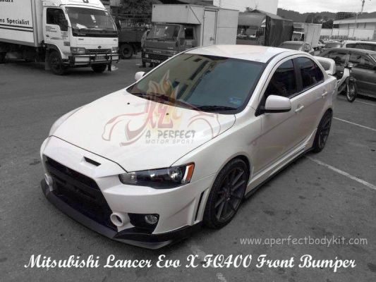 Mitsubishi Lancer Evo X FQ400 Front Bumper 