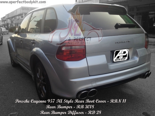 Porsche Cayenne 957 TA Style Rear Bumper 