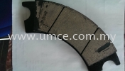 LG835 & LG856 Brake Lining Liugong Spare Parts