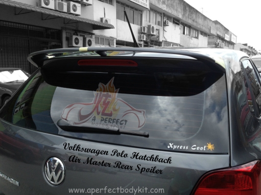 Volkswagen Polo Hatchback Air Master Rear Spoiler 