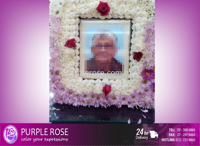 Condolence Frame 01 ( SGD48 ) Condolence Frame Johor Bahru (JB ...