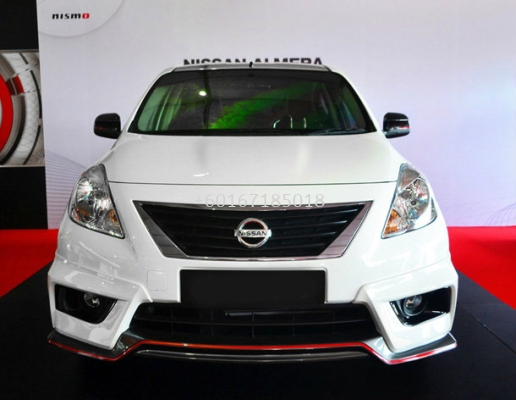 nissan almera nismo bodykit lip bumper front 