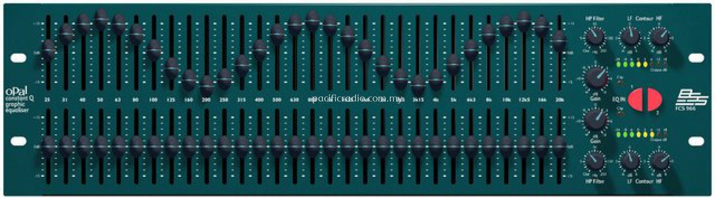 BSS Graphic Equalizers FCS-966