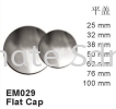 Flat Cap Capping Stainless Steel Accessories