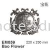 Bao Flower Ornaments Stainless Steel Accessories