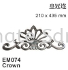 Crown Ornaments Stainless Steel Accessories