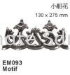 Motif 02 Ornaments Stainless Steel Accessories