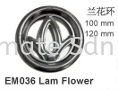 Lam Flower Ornaments Stainless Steel Accessories