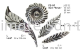 Sun Flower Ornaments Stainless Steel Accessories