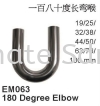 180 Degree Elbow Part Stainless Steel Accessories