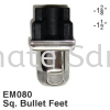 Sq. Bullet Feet Part Stainless Steel Accessories