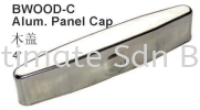 BWood-C Alum. Panel Cap Part Stainless Steel Accessories