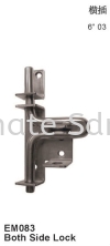 Both Side Lock Locks / Bolts Stainless Steel Accessories