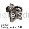 Swing Lock -L / -R Locks / Bolts Stainless Steel Accessories