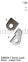 Door Lock Ears - Laser Cut Locks / Bolts Stainless Steel Accessories