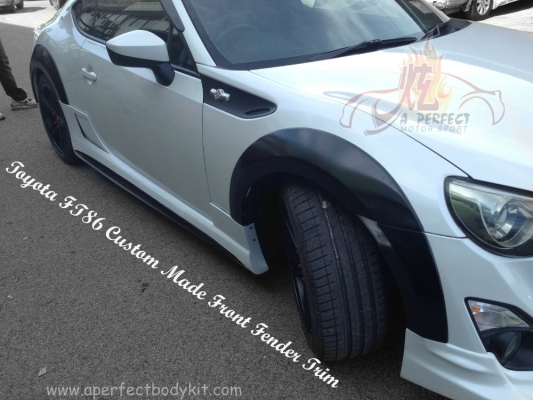 Toyota FT86 Custom Made Front Fender Trim 