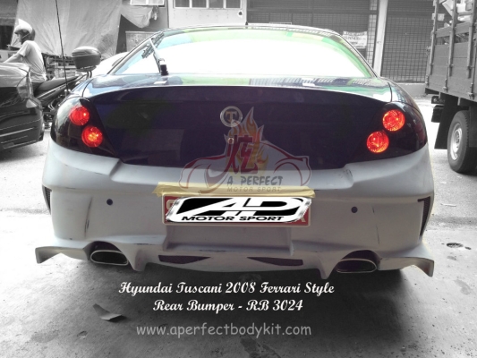 Hyundai Tuscani 2008 Ferrari Style Rear Bumper 