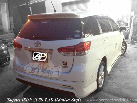 Toyota Wish 2009 1.8S Admira Style Bodykits