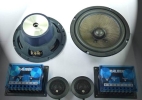 Calibe CS-600T Component Set Car Audio System