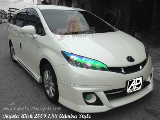 Toyota Wish 2009 1.8S Admira Style Bodykits 